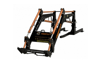 Погрузчик фронтальный FRONTLIFT М-1200 с модернизированными гидравлическими магистралями, к тракторам БЕЛАРУС