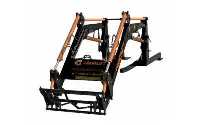 Погрузчик фронтальный FRONTLIFT М-1200.EURO с модернизированными гидравлическими магистралями, к тракторам БЕЛАРУС